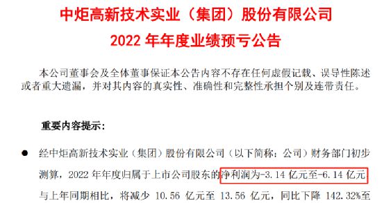 突然爆雷！22年前往事重创，行业龙头罕见报亏！需超一年净利润“填坑”插图