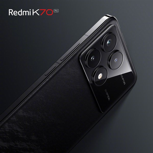 直边直屏！Redmi K70“墨羽”配色外观正式公布插图4