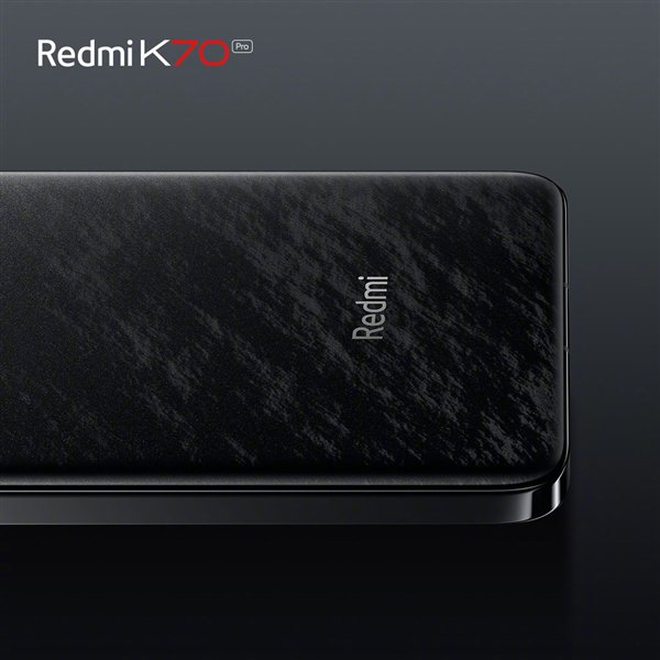 直边直屏！Redmi K70“墨羽”配色外观正式公布插图2