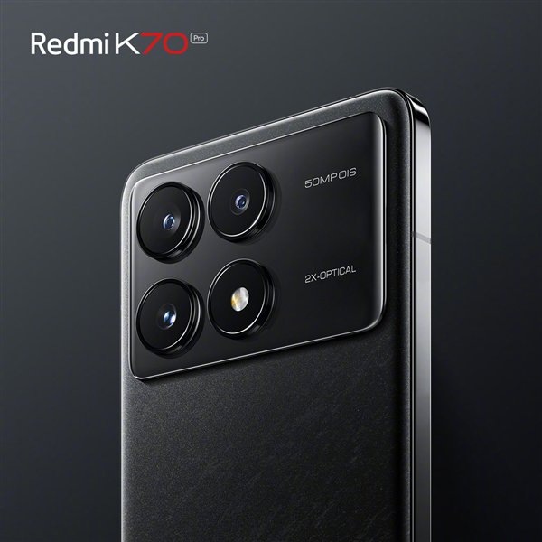 直边直屏！Redmi K70“墨羽”配色外观正式公布插图5