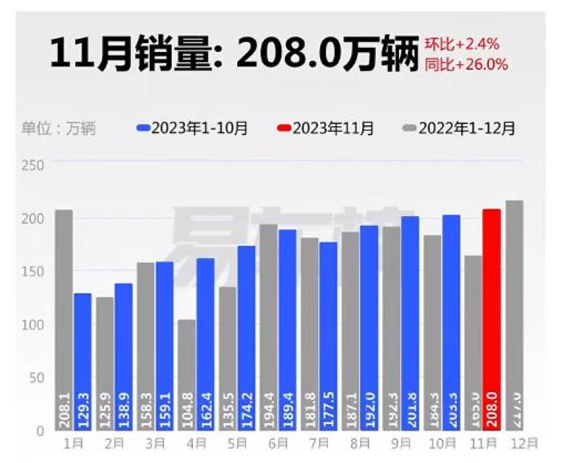 11月国内汽车销量分析 Model Y重回榜首/海鸥首破4万台插图