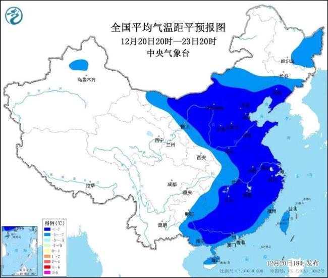 0℃线将抵达华南北部 多地将刷新今冬以来新低插图1