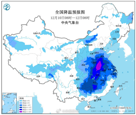 累计降温超20℃！多地将开启“俯冲式”降温插图1