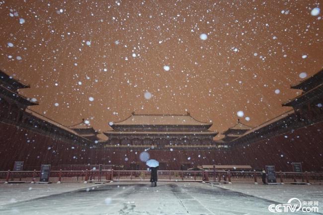 北京迎来今冬首场降雪插图1