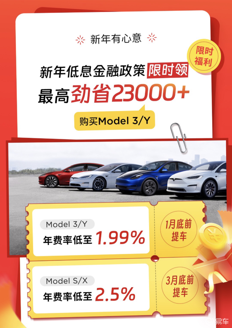 特斯拉推开年特别限时福利 Model 3后驱现车保险补贴6000元插图1