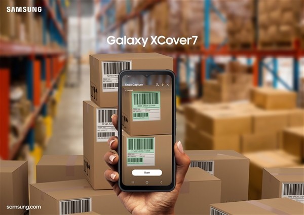 三星推出Galaxy XCover7坚固型智能手机，军用级标准可防跌落2米插图