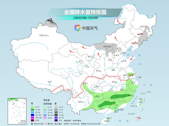 本周冷空气活跃多地气温震荡回升 南方多阴雨天气插图