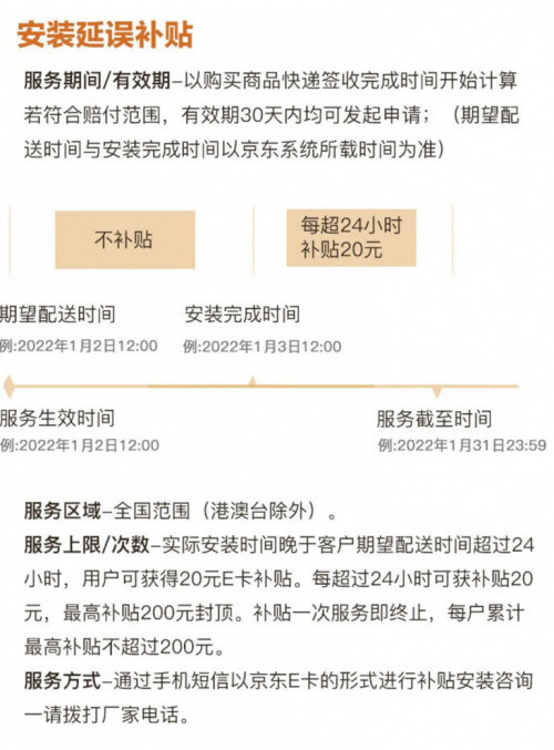 应对极端天气 京东推出”延迟安装补贴”服务、延保至2年插图1