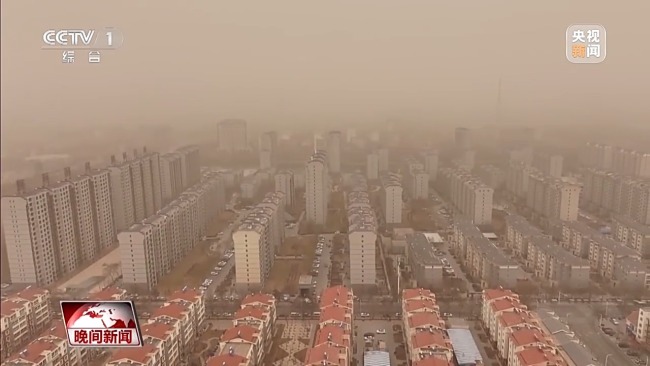 沙尘暴 大风 暴雨 强对流 四预警齐发！插图1