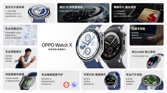 售价2299元起  OPPO Watch X正式发布插图1