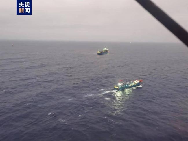 海南西南海域一外籍货船与渔船发生碰撞 8人失联插图