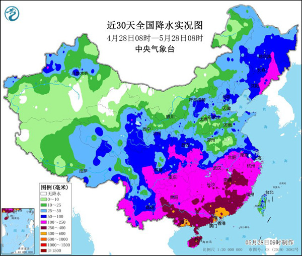 华南地区未来一周每天一场雨 局地还有暴雨大暴雨插图1