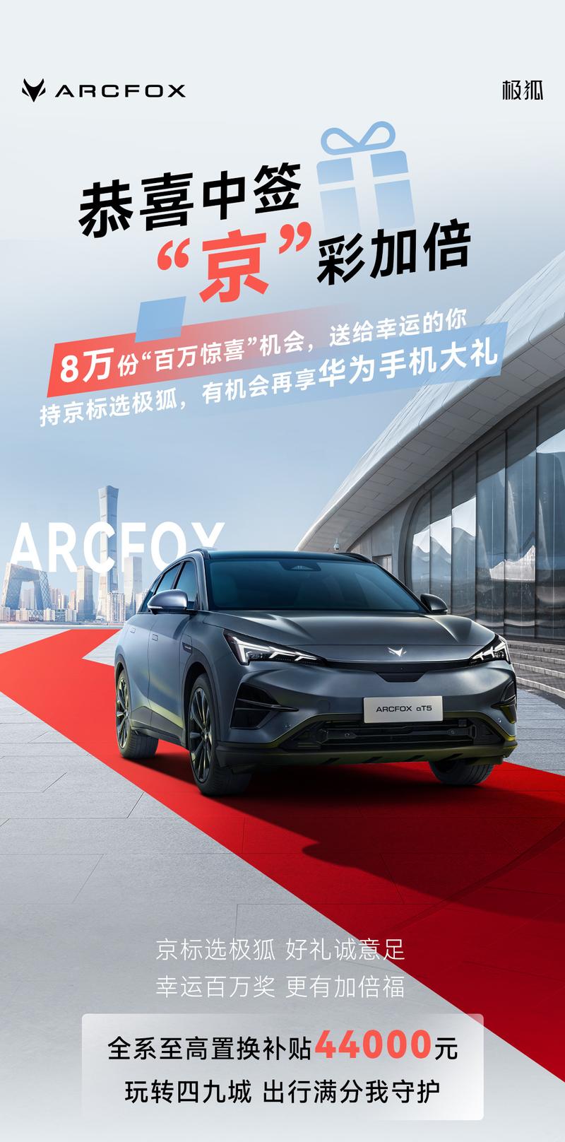 极狐推出优惠购车政策 全系车型至高享4.4万元置换补贴插图