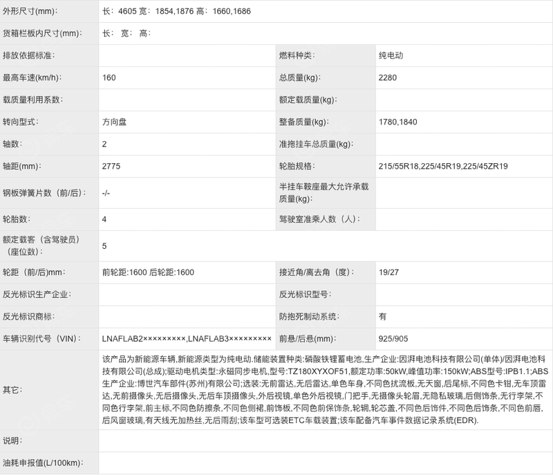 全新埃安V申报图 将于7月正式上市插图2