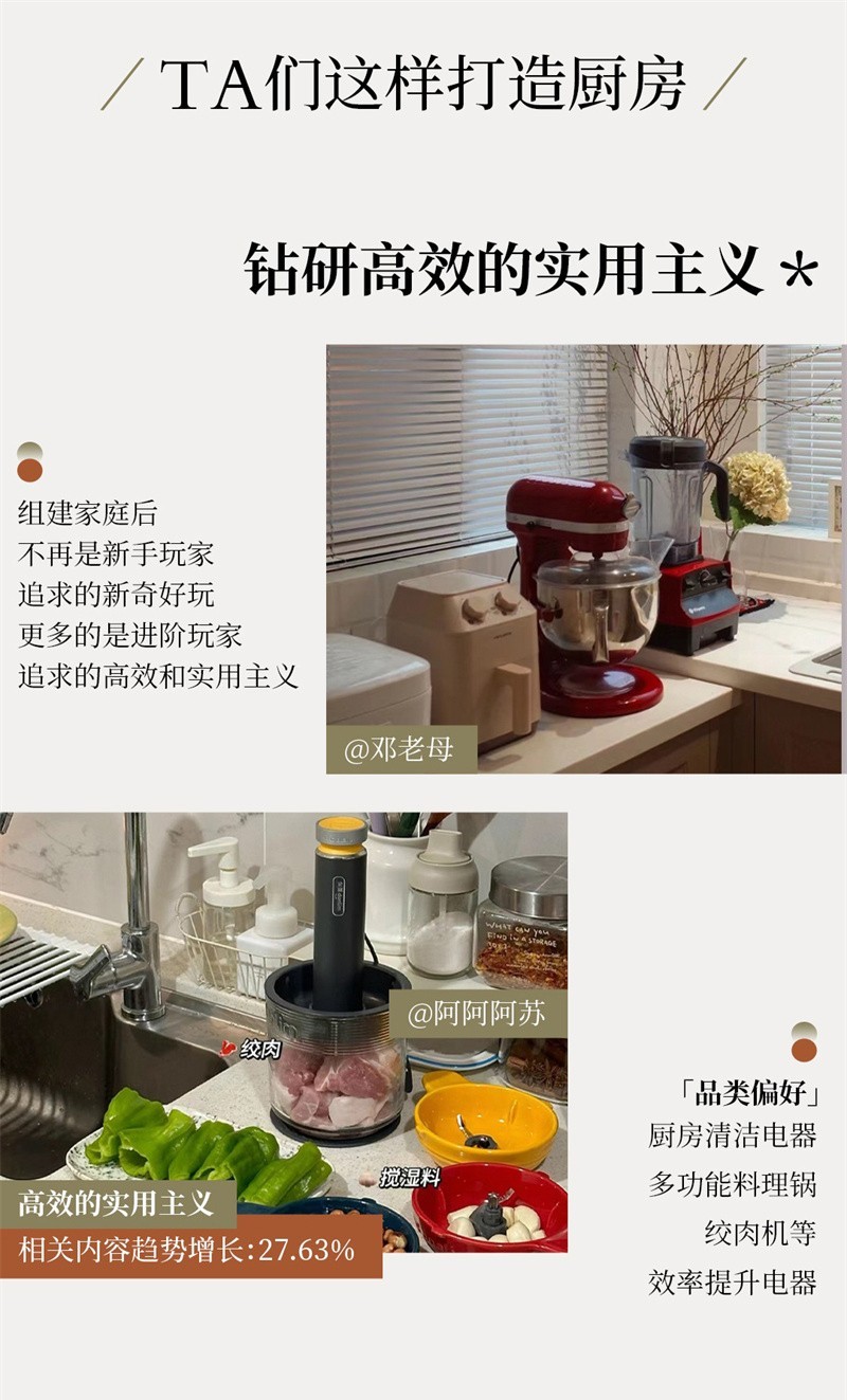 小红书发布十大向往的厨房,用「场景」链接趋势与需求插图19