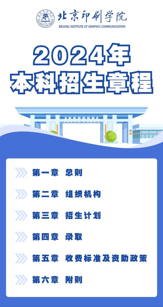 北京印刷学院2024年本科招生章程插图