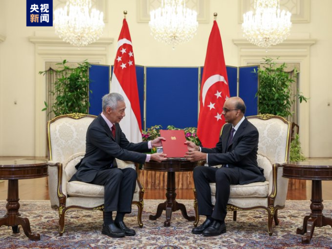 新加坡总理李显龙向总统提交辞呈 15日正式卸任插图