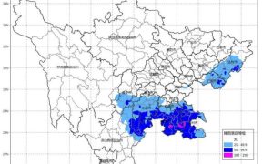 四川发布暴雨蓝色预警缩略图