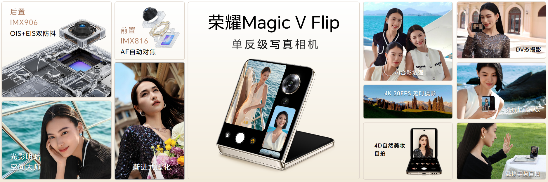 梦想小巨幕，荣耀Magic V Flip正式登场，售价4999元起插图13