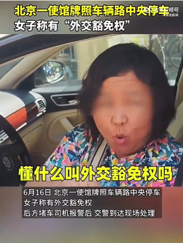 “叫嚣有豁免权”女子被警方罚款！插图1