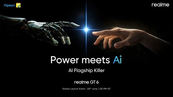 realme GT 6发布日期公布：定档6·20 号称“AI旗舰杀手”插图