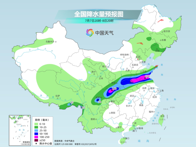 副热带高压位置再次变化！我国主雨带出现小幅变动插图2