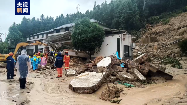 湖南衡阳山体滑坡现场救援结束 15人遇难6人受伤插图