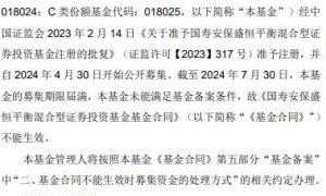 造星记丨罕见！年内首只偏债混合型基金发行失败 新任董事长能否带国寿安保基金突围缩略图