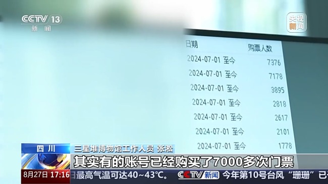 1个账号1个月参观7000次三星堆？黄牛乱象一治到底插图