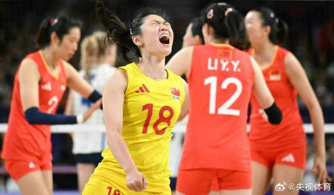 提前出线！中国女排3-0击败法国女排插图1