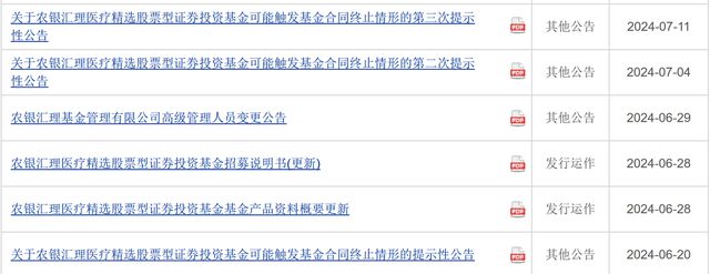 基金第3次面临清盘风险，农银基金梦圆管理1年多亏25%插图3