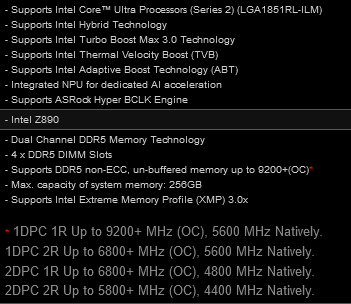 酷睿Ultra 200K、Z890主板加速：DDR5冲上9200MHz！插图1