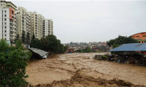 尼泊尔多地持续降雨引发多种灾害 已致170人死亡缩略图