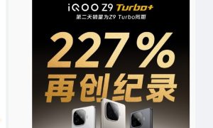 iQOO Z9 Turbo+销量破纪录 1899起十一换机好选择缩略图