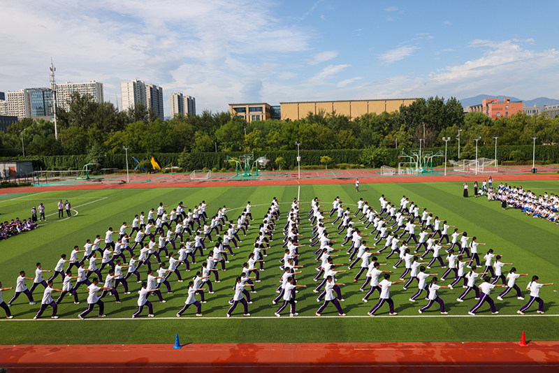 清华附中永丰学校：奥运冠军、英雄航天员开讲“开学第一课”插图