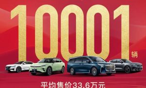 岚图汽车9月交付10001辆 月销实现五连涨缩略图