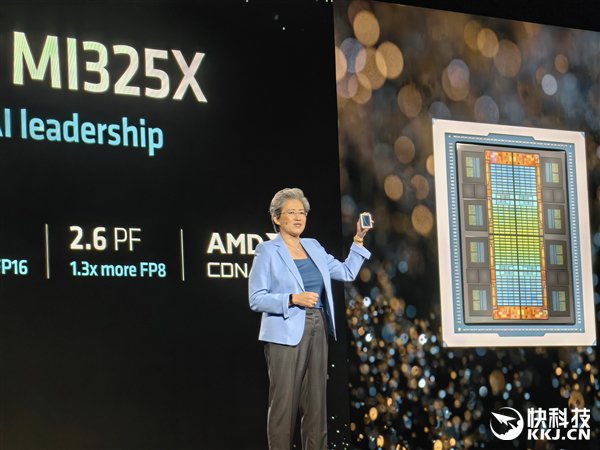 AMD发布新GPU加速卡Instinct MI325X：八卡2TB HBM3E、FP8性能超每秒2亿亿次插图1