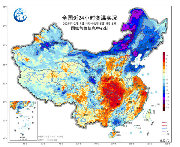 大降温已开启，320个寒潮预警信号生效插图