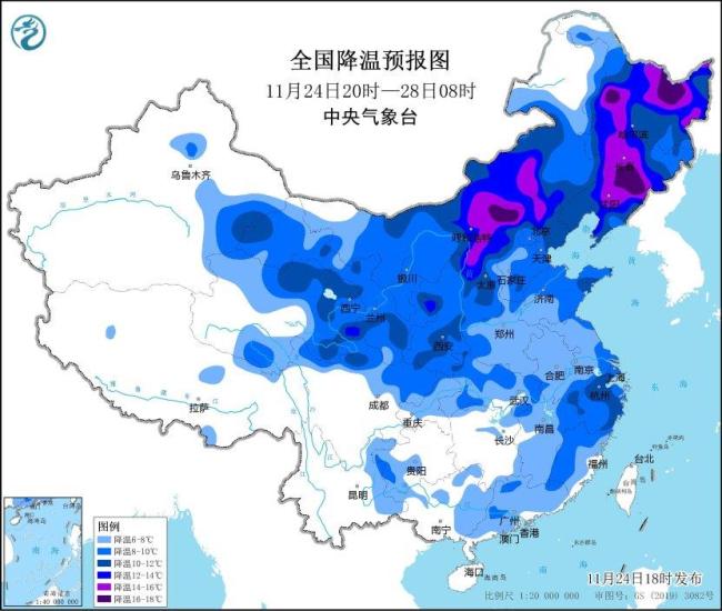 预警升至黄色，寒潮频繁出现意味着冷冬要来了？插图1