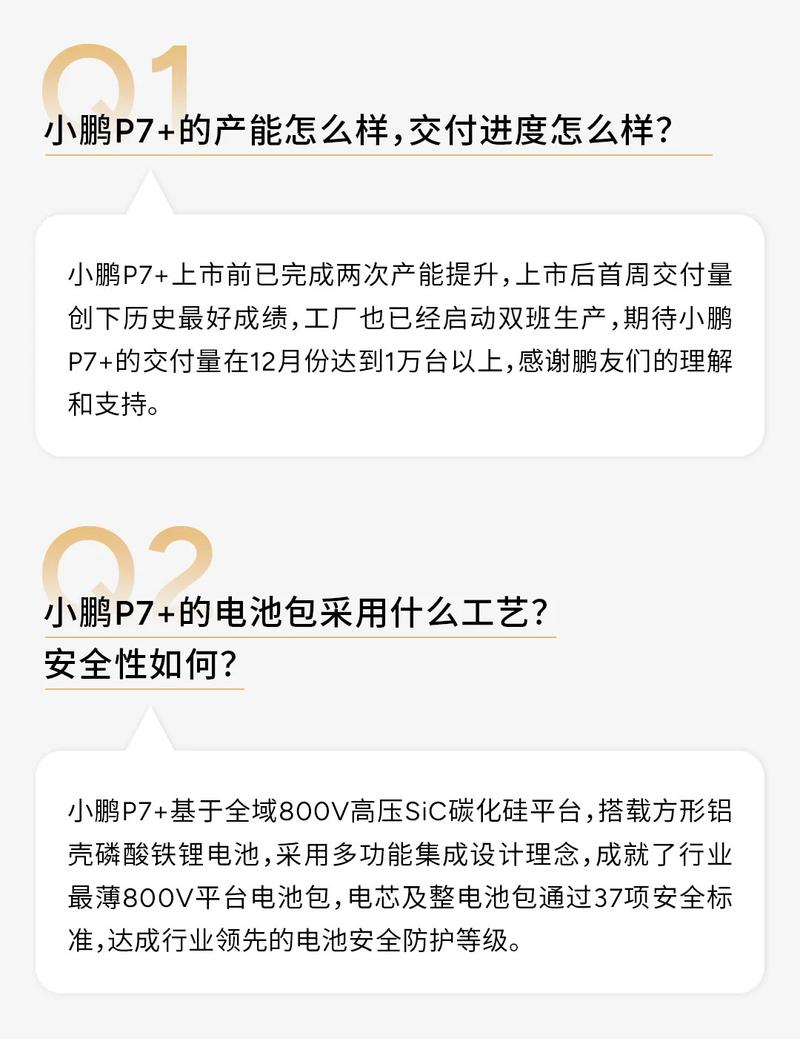 小鹏P7+答用户问第一期：电池使用寿命上有哪些护航技术？插图