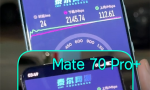 比5.5G还快！华为Mate 70 Pro+网速实测：比Mate 60 Pro快一倍缩略图