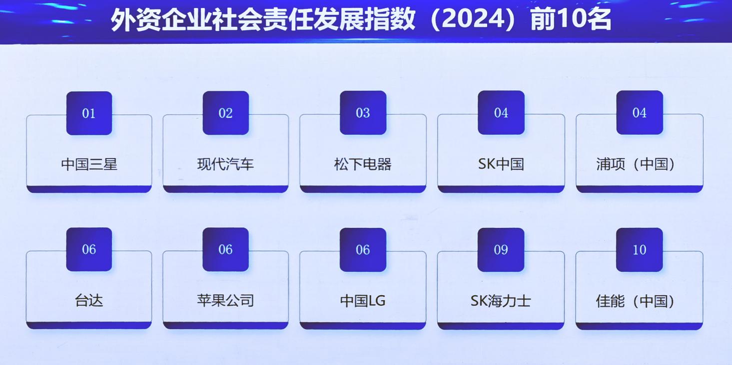 2024企业社会责任蓝皮书发布，中国三星蝉联十二年外企榜首插图