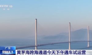 黄茅海跨海通道今日通车试运营缩略图